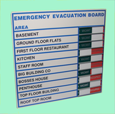 Evacuation Boards