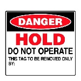 Lockout & Accident Prevention Tags 