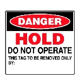  Lockout & Accident Prevention Tags 