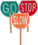 Stop/Go Stop/Slow Paddle