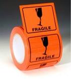 FRAGILE - Vinyl Label 