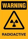 Warning - Radioactive