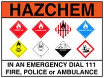 Hazardous Substances Site Entry 6-8 Hazard Classes