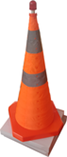 Collapsible Safety Cone 900mm