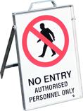 Aluminium  A Frame Sign Stand (Base Only)   