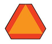 Slow Moving Vehicle Triangle