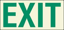 LUMINOUS EXIT SIGN 