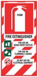 Foam Fire Extinguisher Blazon