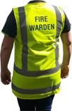 Fire Warden Hi Vis Safety Vest