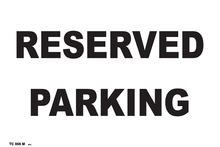 RESERVED PARKING