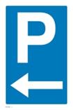 Parking (P) & LH Arrow