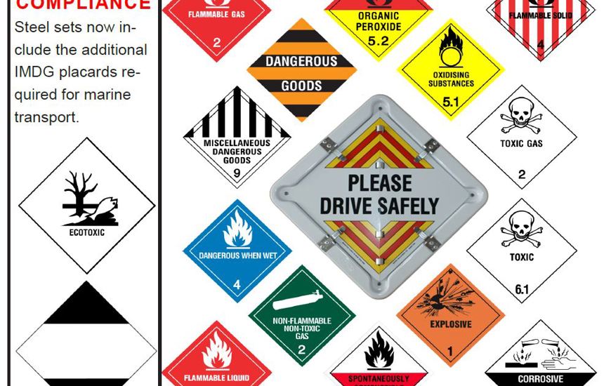 Dangerous Goods Placard Regulations Changed